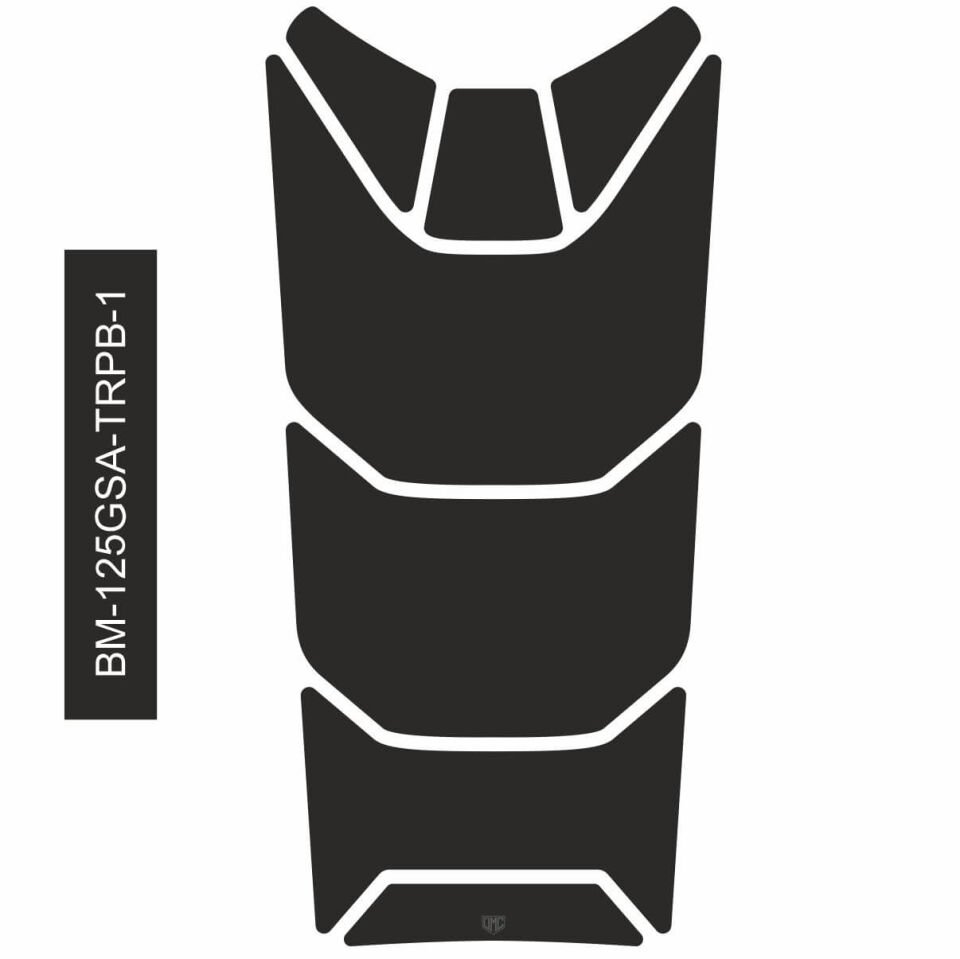R1250GS ADV Triple Black Tankpad 1