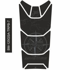 R1250GS ADV Triple Black Tankpad 7