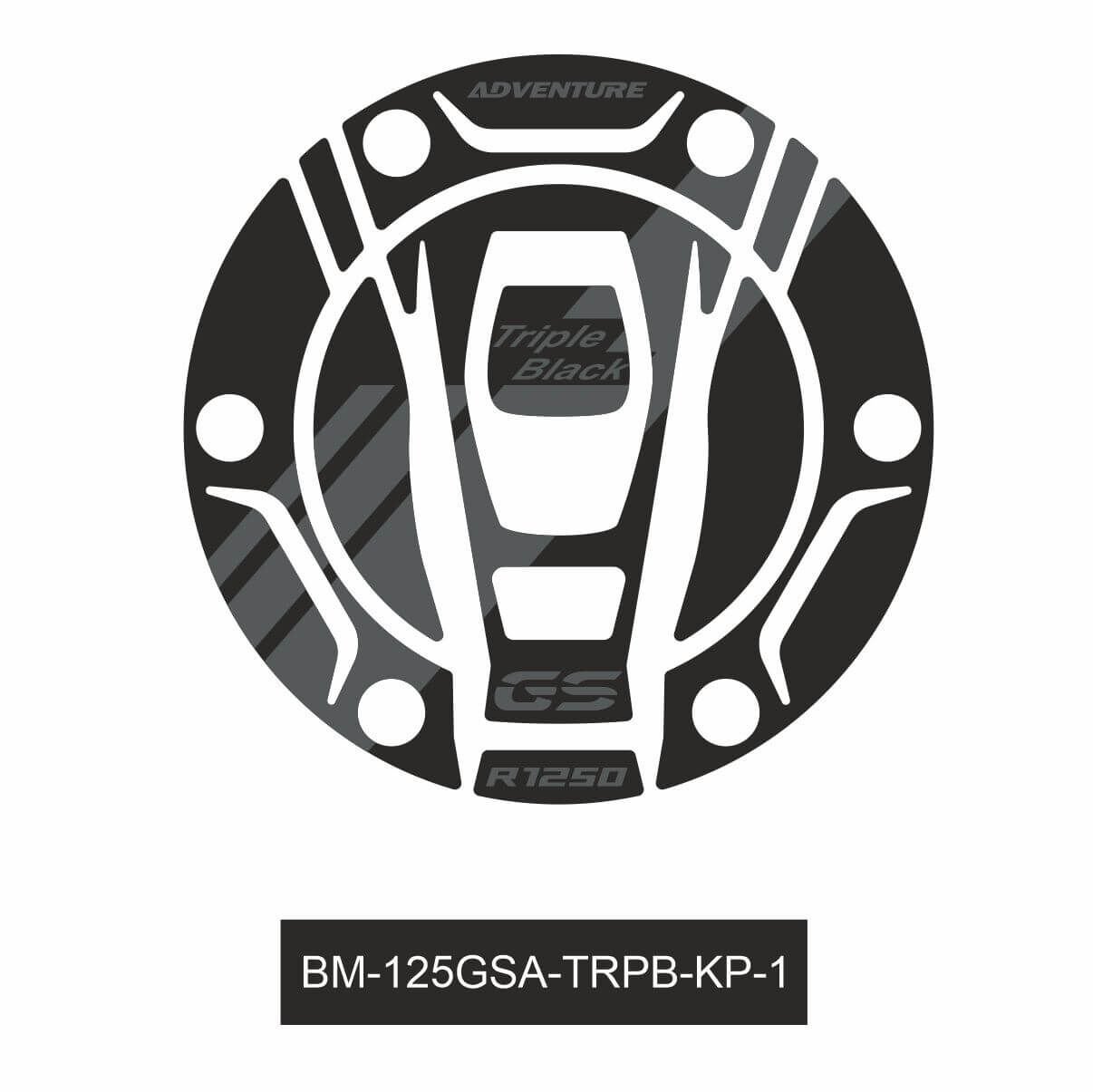 R1250GS ADV Triple Black Depo Kapağı 1