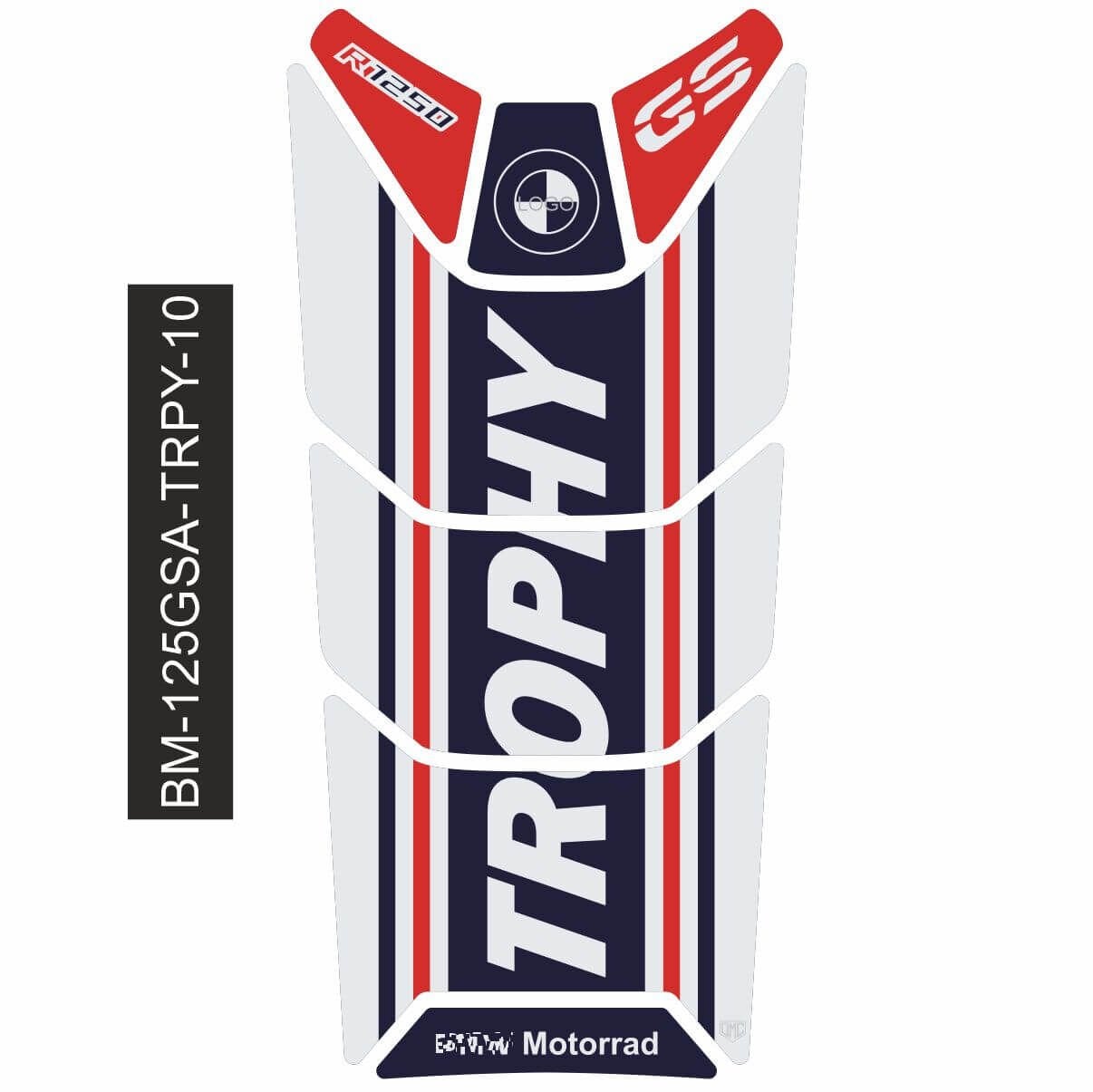 R1250GS ADV Trophy Tankpad 10
