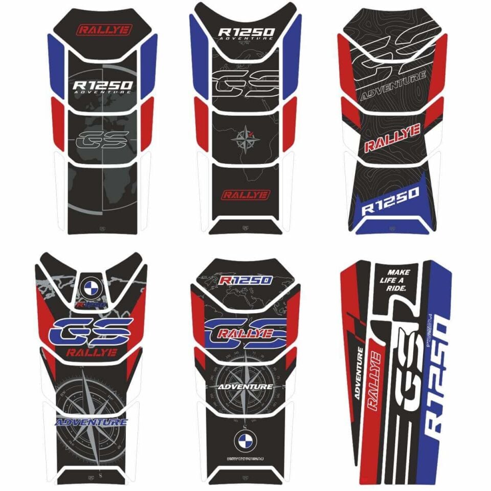 R1250GS ADV Rallye Tankpad (Mavi&Siyah)