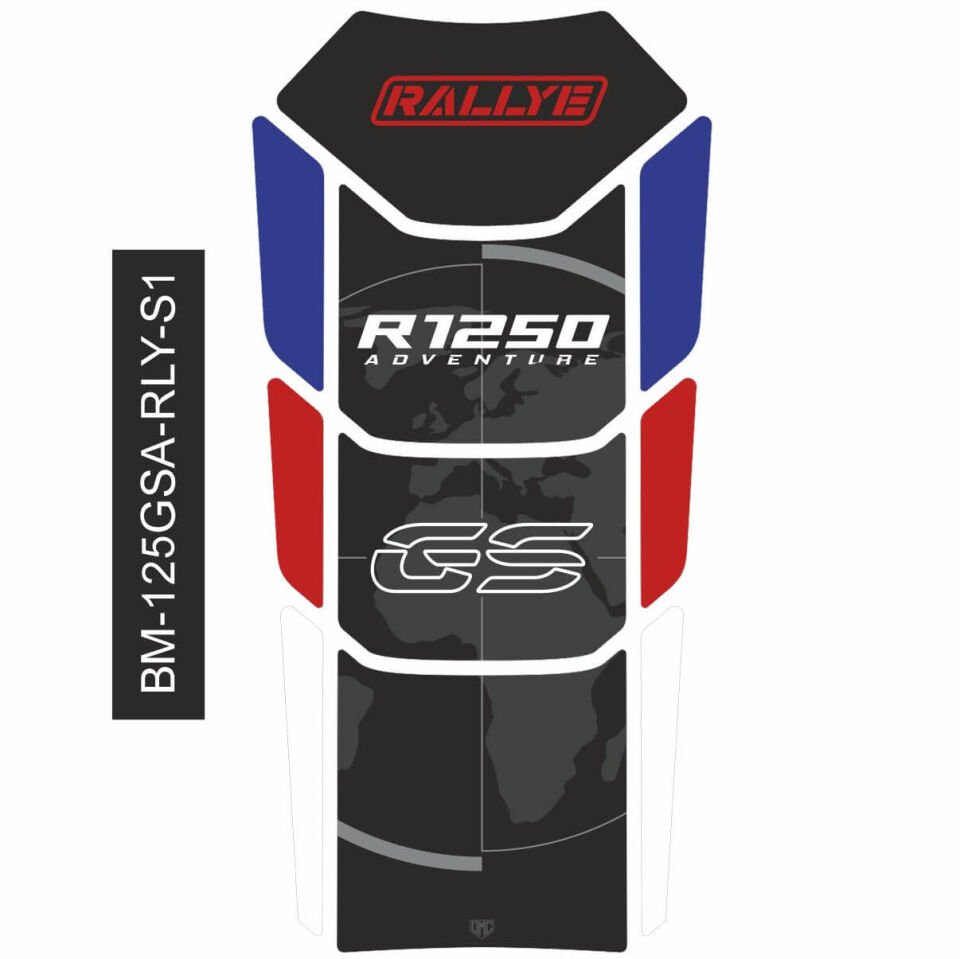 R1250GS ADV Rallye Tankpad (Mavi&Siyah) 1