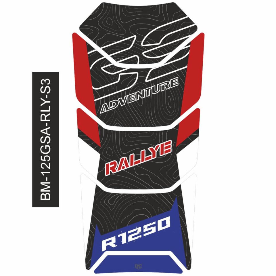 R1250GS ADV Rallye Tankpad (Mavi&Siyah) 3