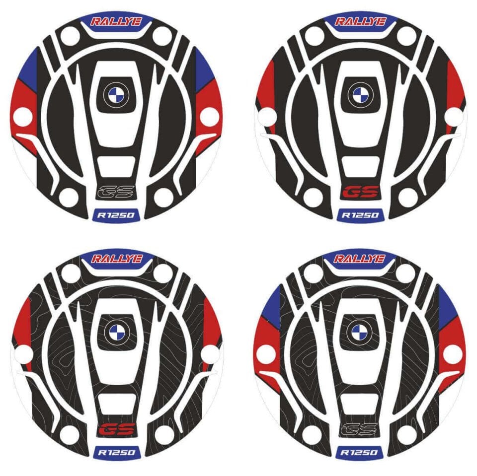 R1250GS ADV Rallye (Mavi&Siyah) Depo Kapağı