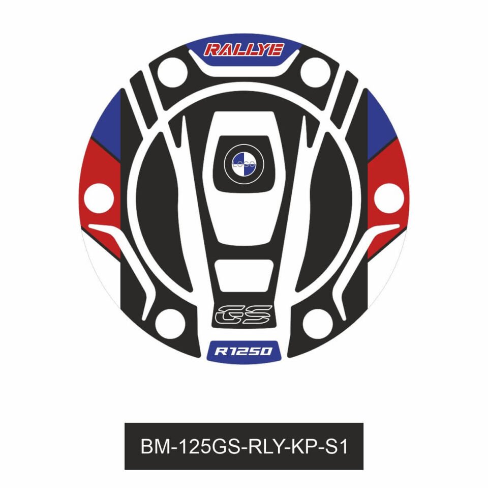 R1250GS ADV Rallye (Mavi&Siyah) Depo Kapağı 1