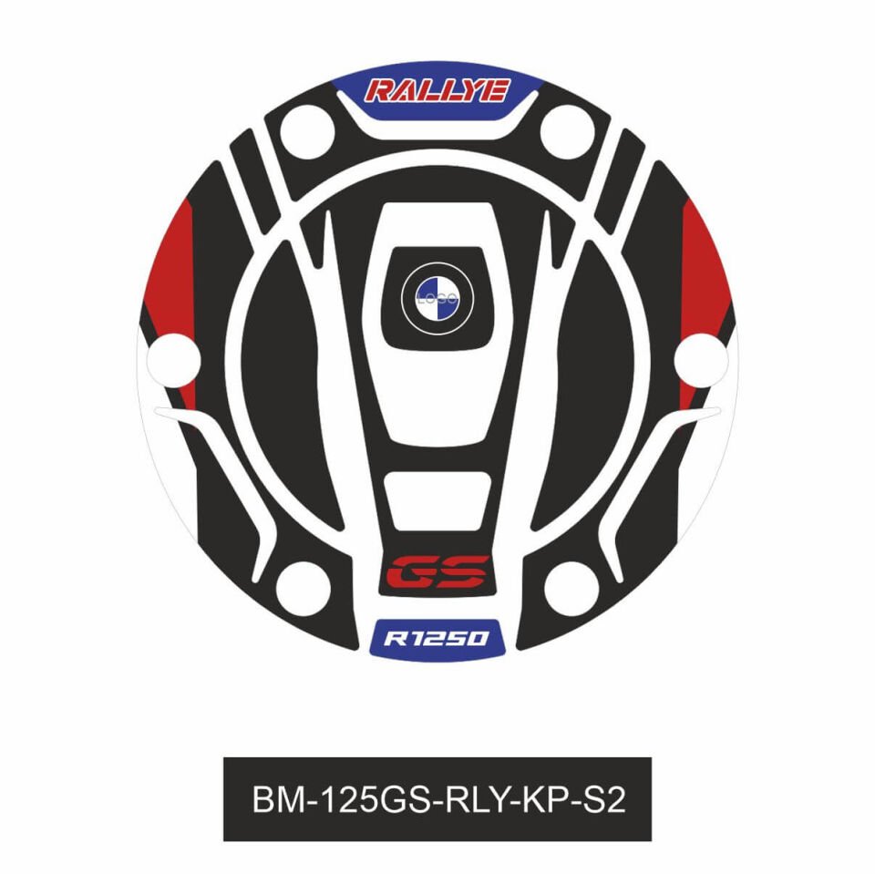 R1250GS ADV Rallye (Mavi&Siyah) Depo Kapağı 2
