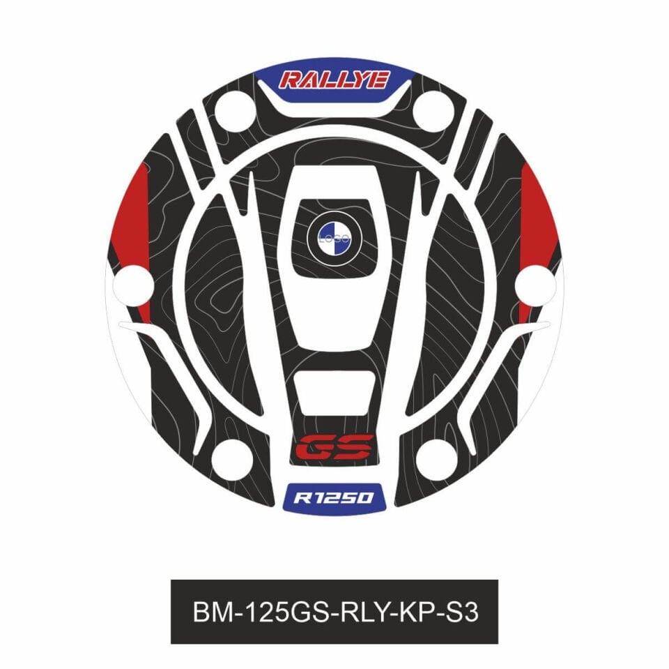 R1250GS ADV Rallye (Mavi&Siyah) Depo Kapağı 3