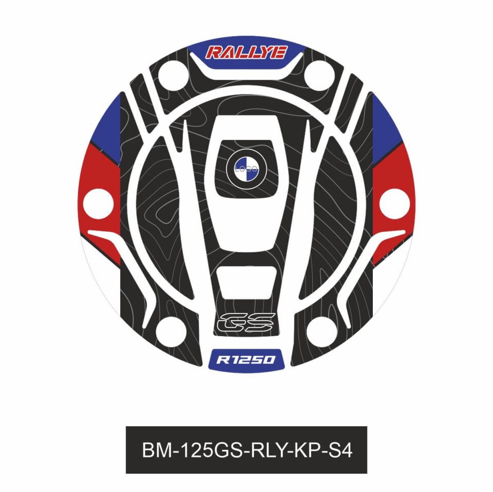 R1250GS ADV Rallye (Mavi&Siyah) Depo Kapağı 4