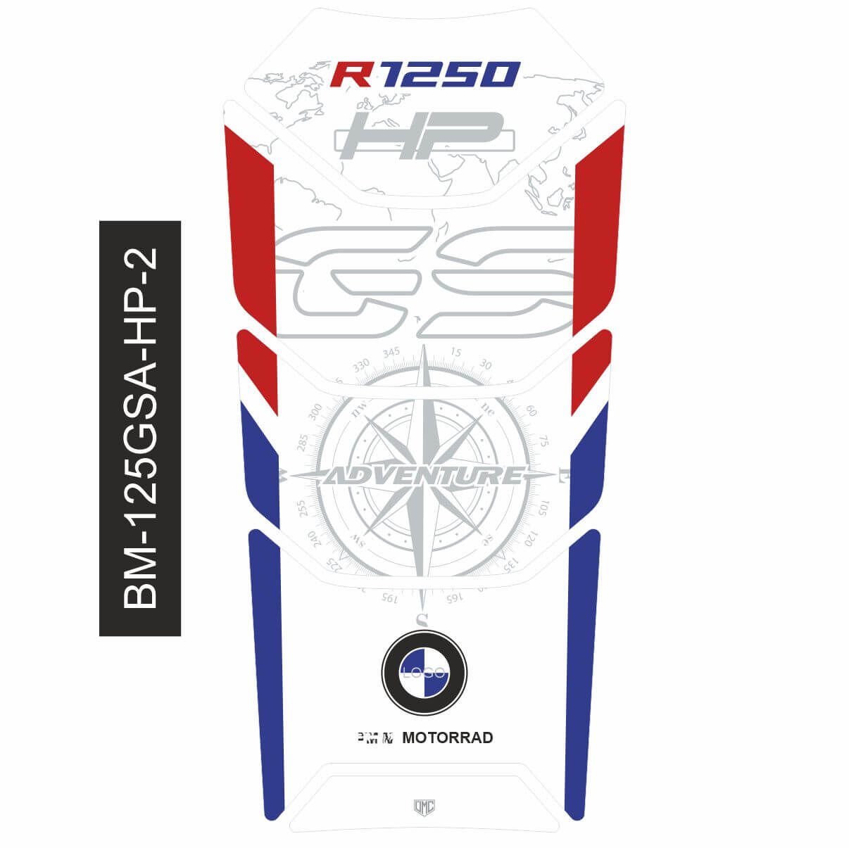 R1250GS ADV HP Tankpad 2