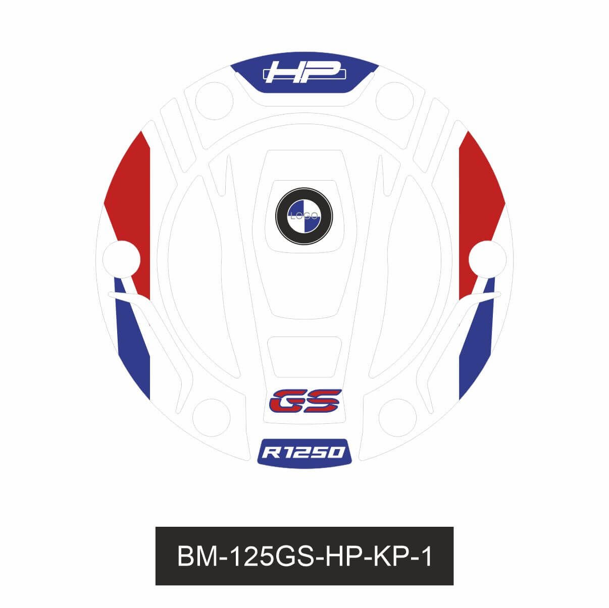 R1250GS ADV HP Depo Kapağı 1