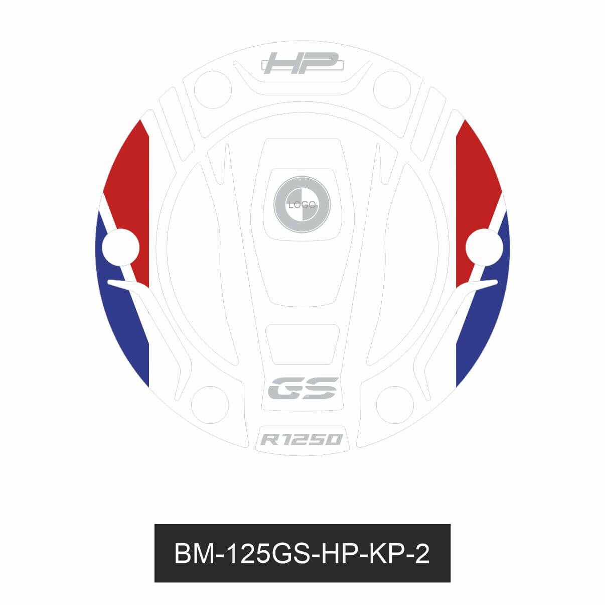 R1250GS ADV HP Depo Kapağı 2