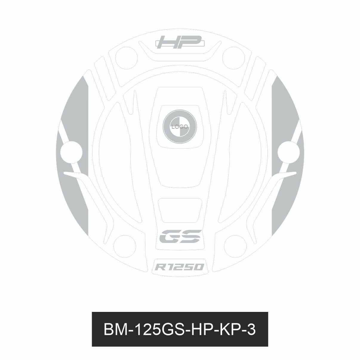 R1250GS ADV HP Depo Kapağı 3