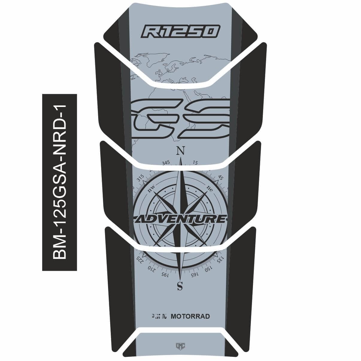 R1250GS ADV Nardo Grey Tankpad 1