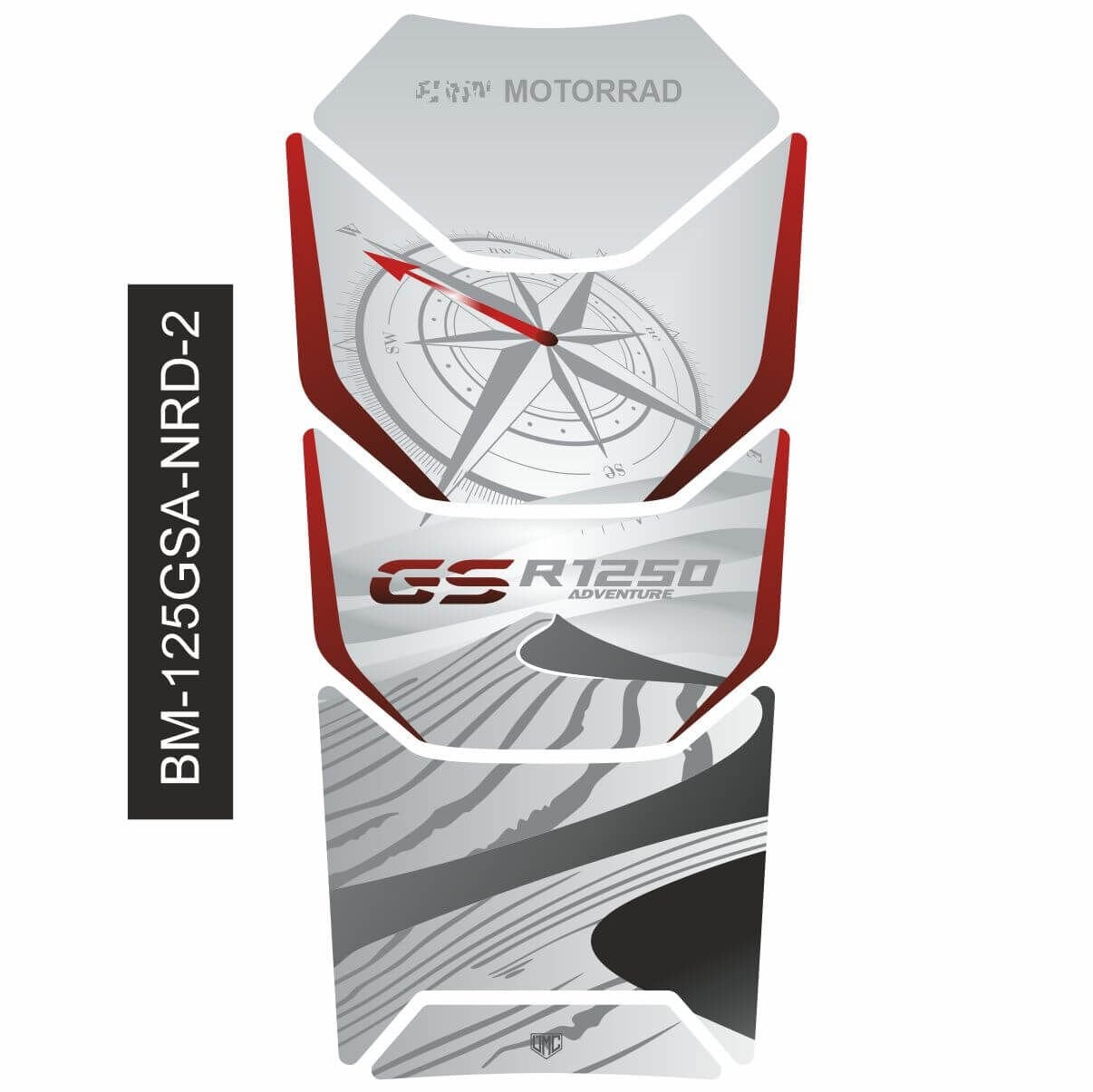 R1250GS ADV Nardo Grey Tankpad 2