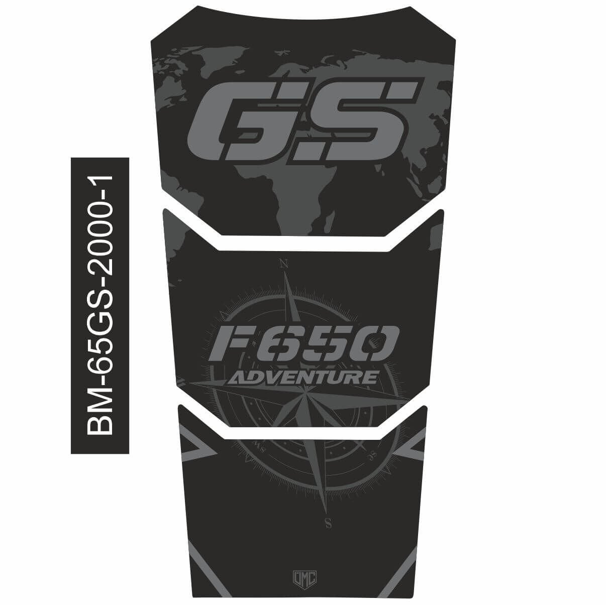 F650GS (2000-2007) Tankpad 1