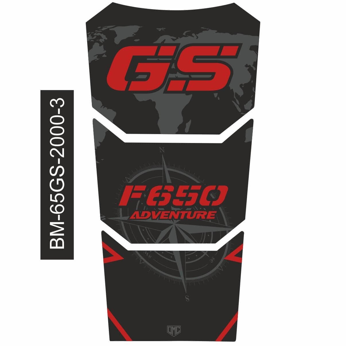 F650GS (2000-2007) Tankpad 3