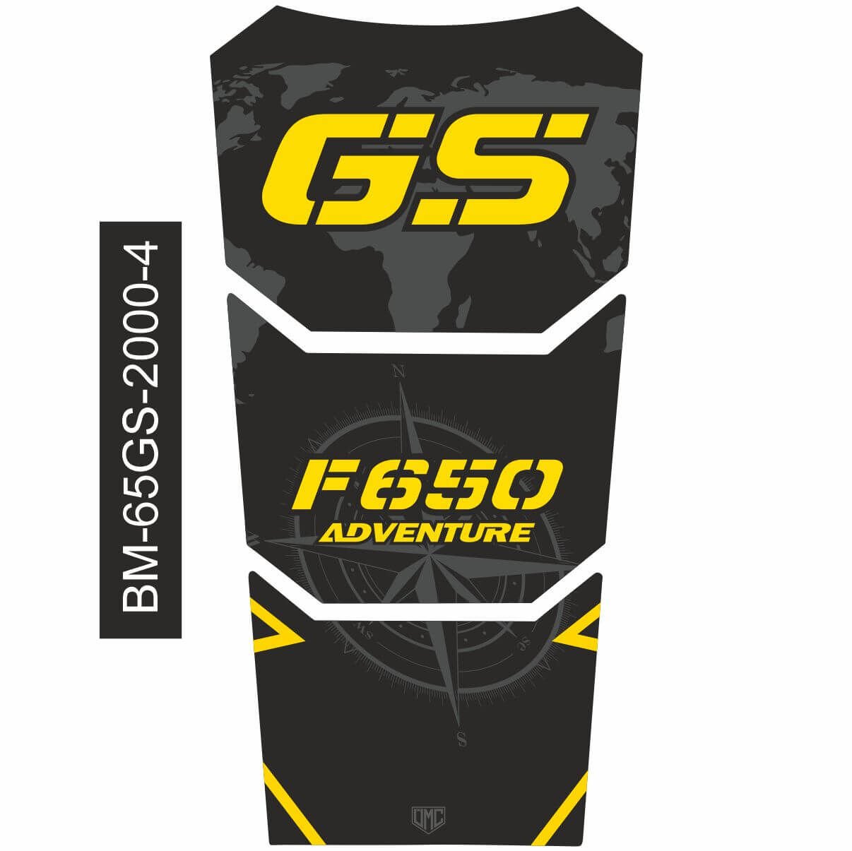 F650GS (2000-2007) Tankpad 4