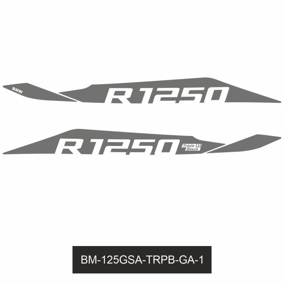 R1250GS ADV Triple Black Gaga Sticker