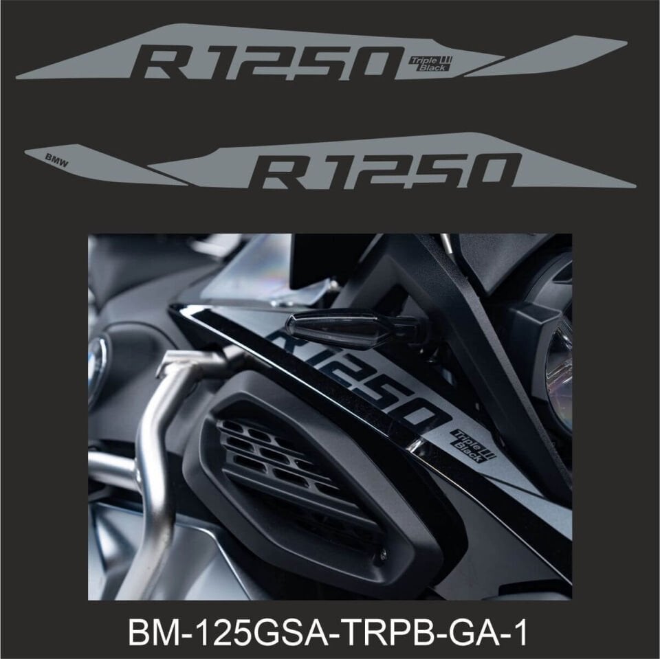 R1250GS ADV Triple Black Gaga Sticker