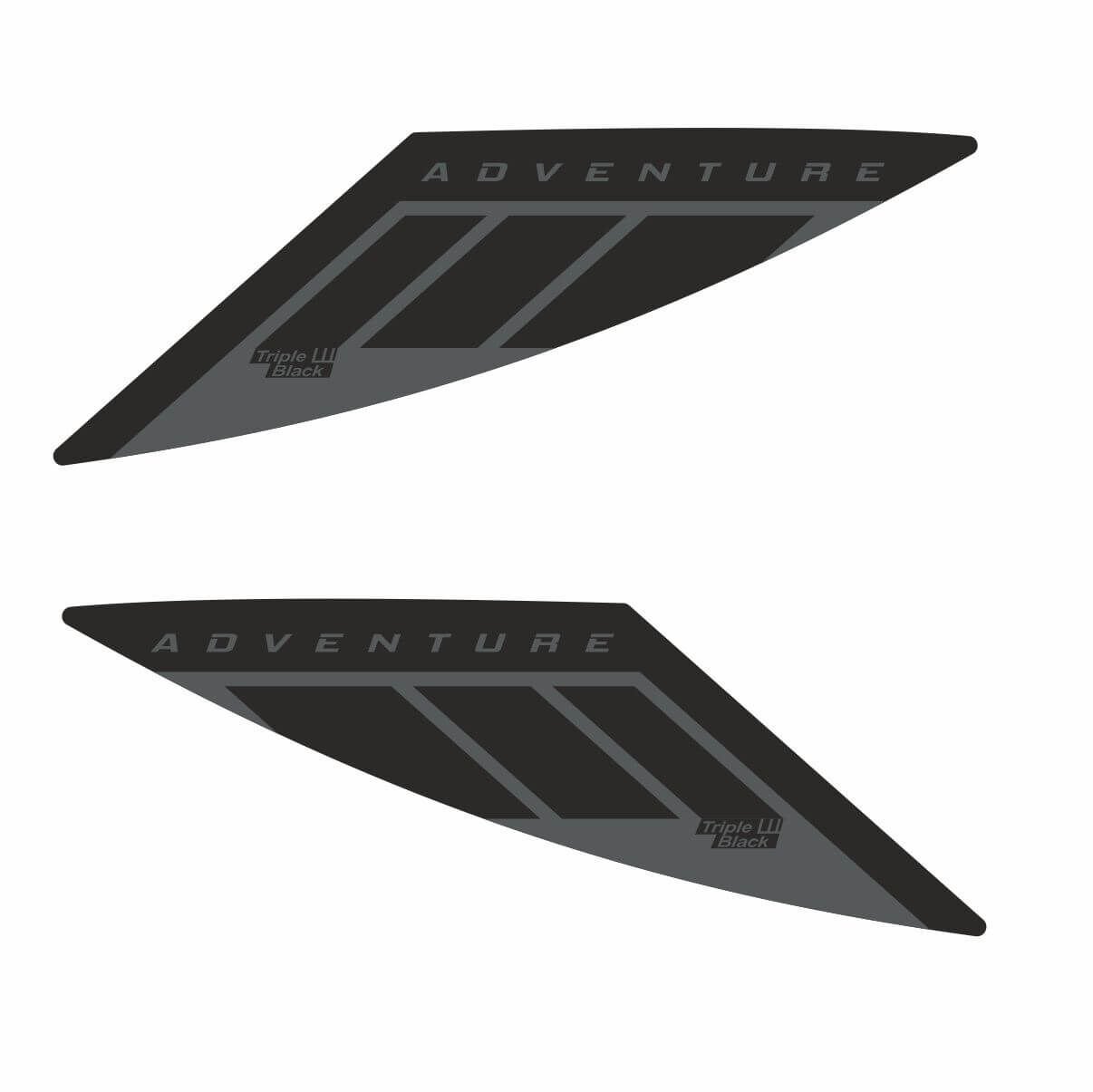 R1300GS ADV Triple Black Tankpad Set Model 2 Parça 4