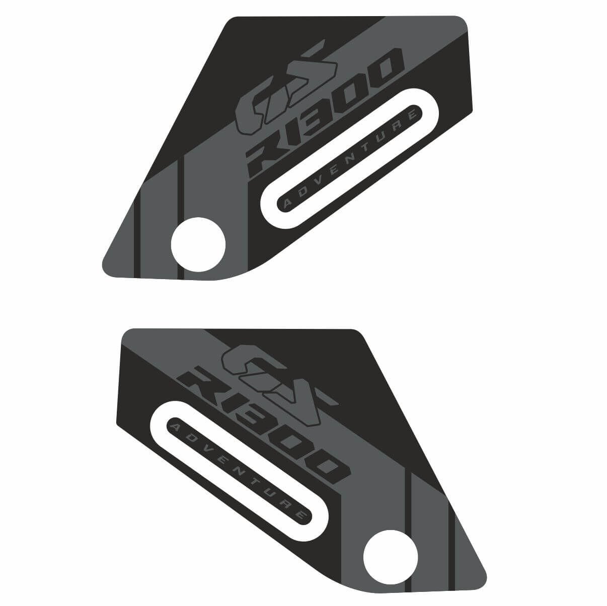 R1300GS ADV Triple Black Tankpad Set Model 2 Parça 5