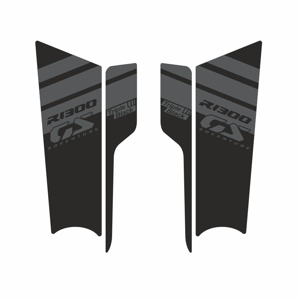 R1300GS ADV Triple Black Tankpad Set Model 2 Parça 7