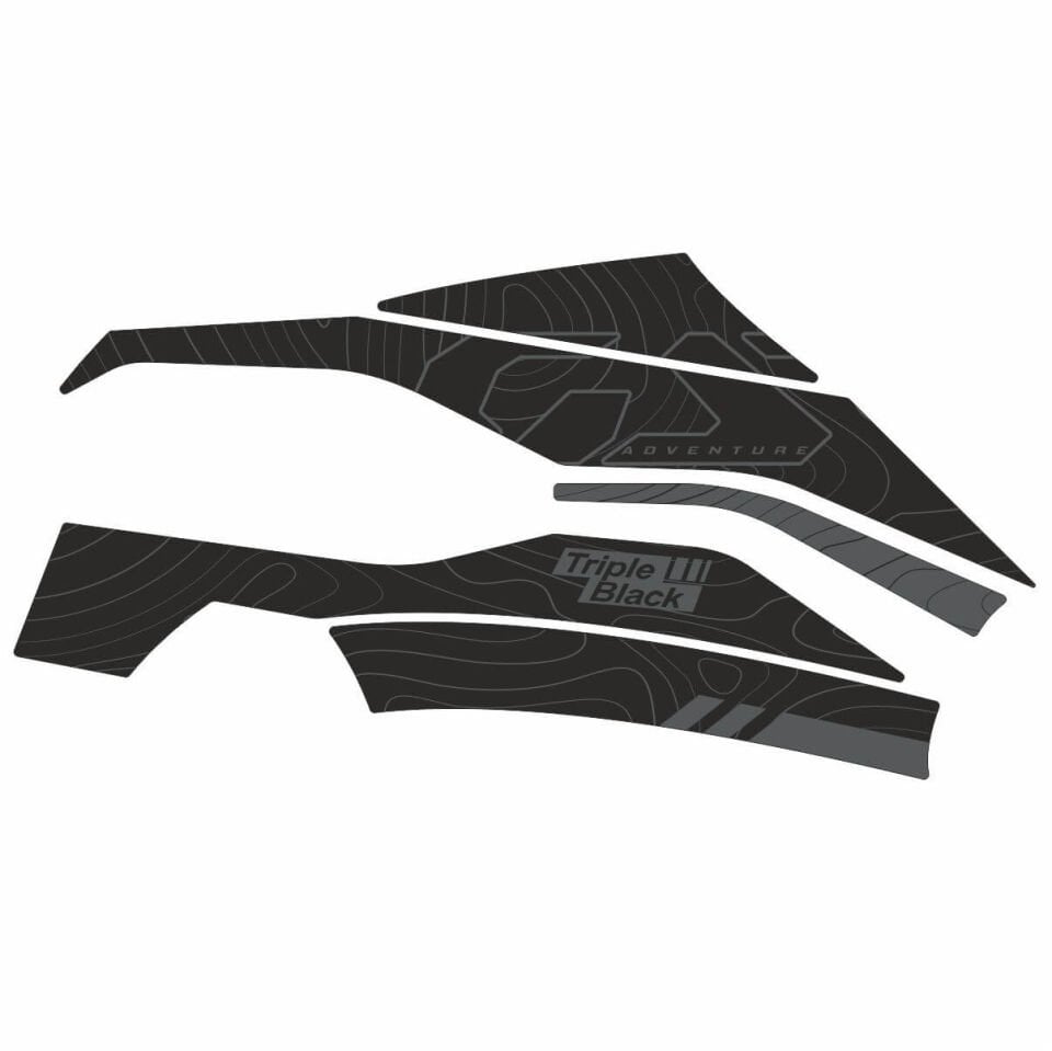 R1300GS ADV Triple Black Tankpad Set Model 1 Parça 3