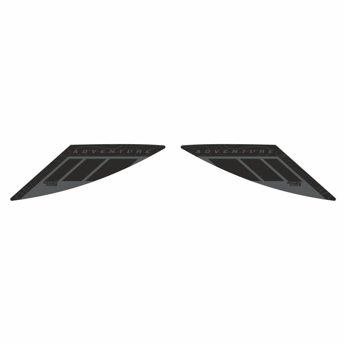 R1300GS ADV Triple Black Tankpad Set Model 1 Parça 4
