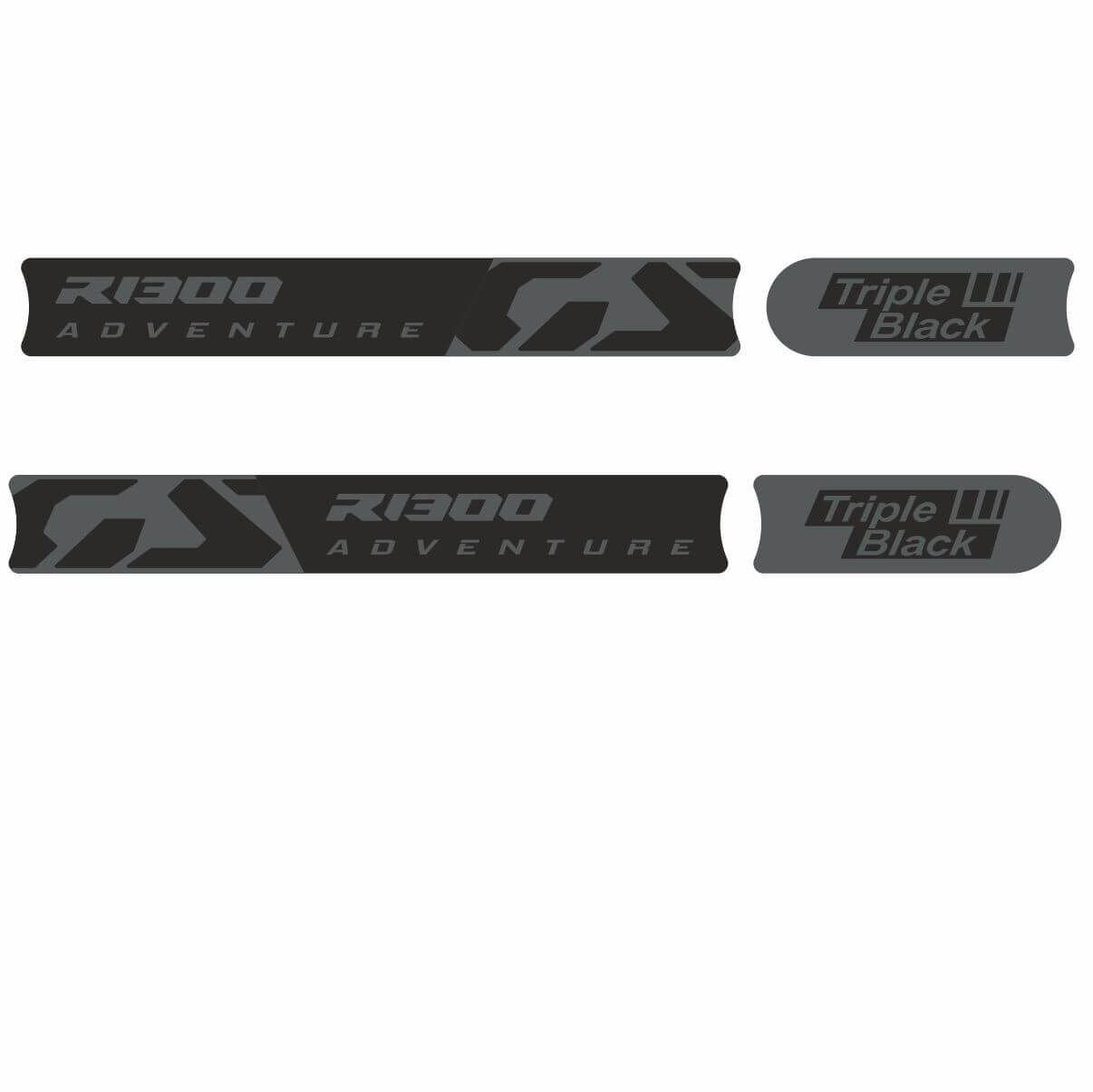 R1300GS ADV Triple Black Tankpad Set Model 1 Parça 10