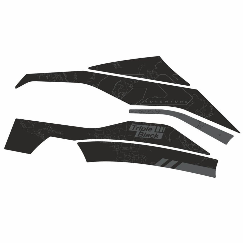 R1300GS ADV Triple Black Tankpad Set Model 3 Parça 3