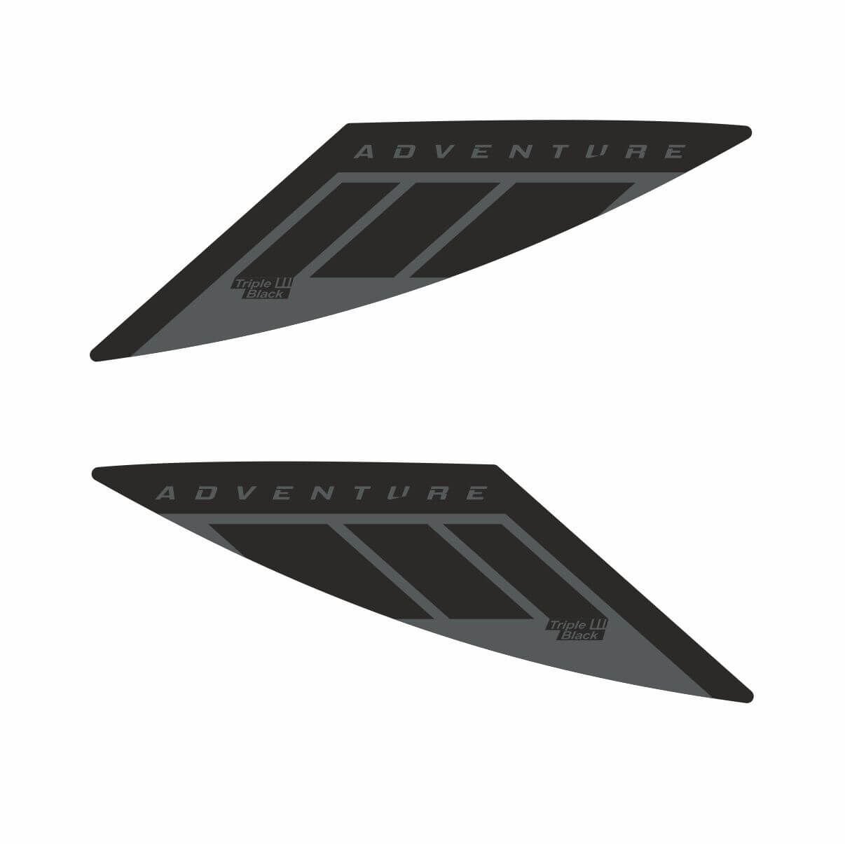 R1300GS ADV Triple Black Tankpad Set Model 3 Parça 4
