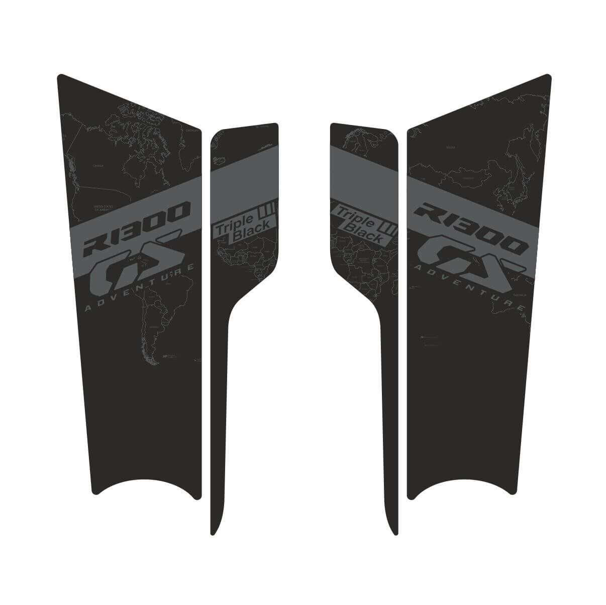 R1300GS ADV Triple Black Tankpad Set Model 3 Parça 7