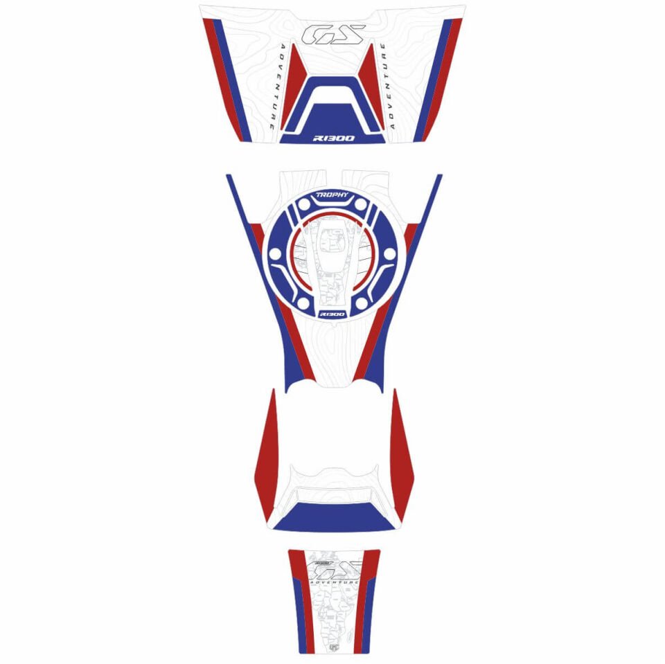 R1300GS ADV Trophy Tankpad Set Parça 2