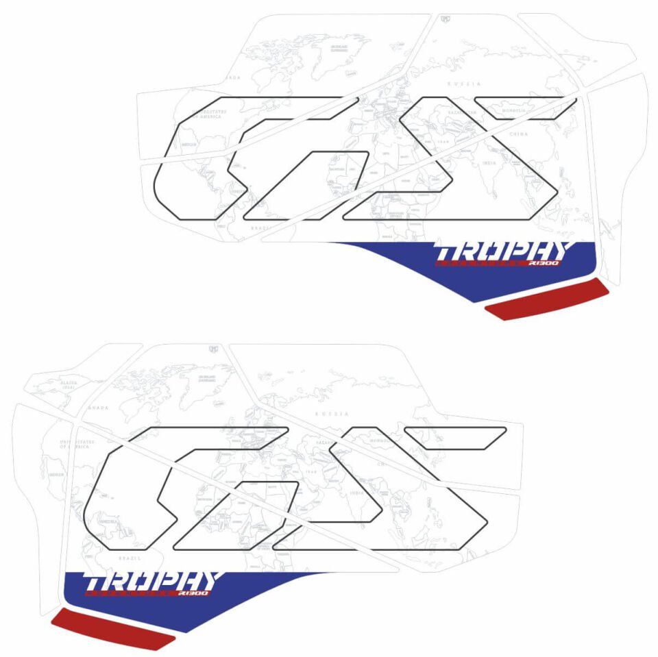 R1300GS ADV Trophy Tankpad Set Parça 1A