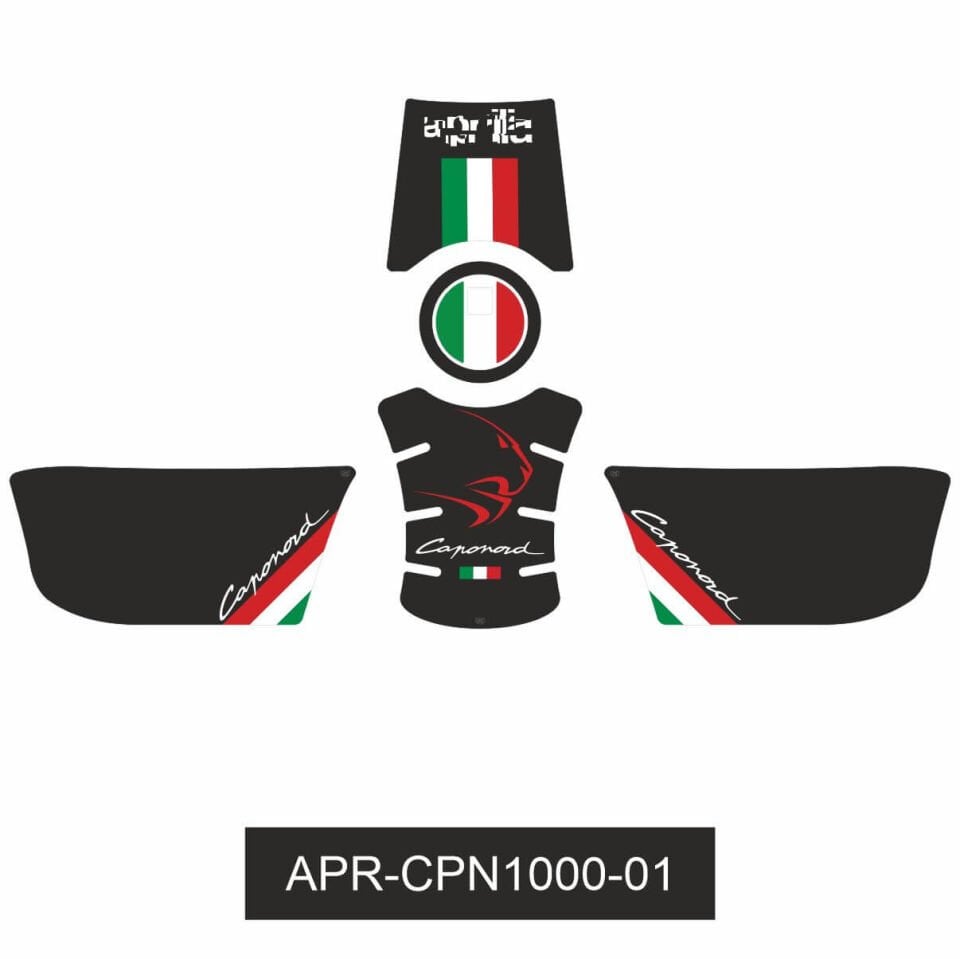 Aprilia Caponord 1000 ETV Tankpad Set
