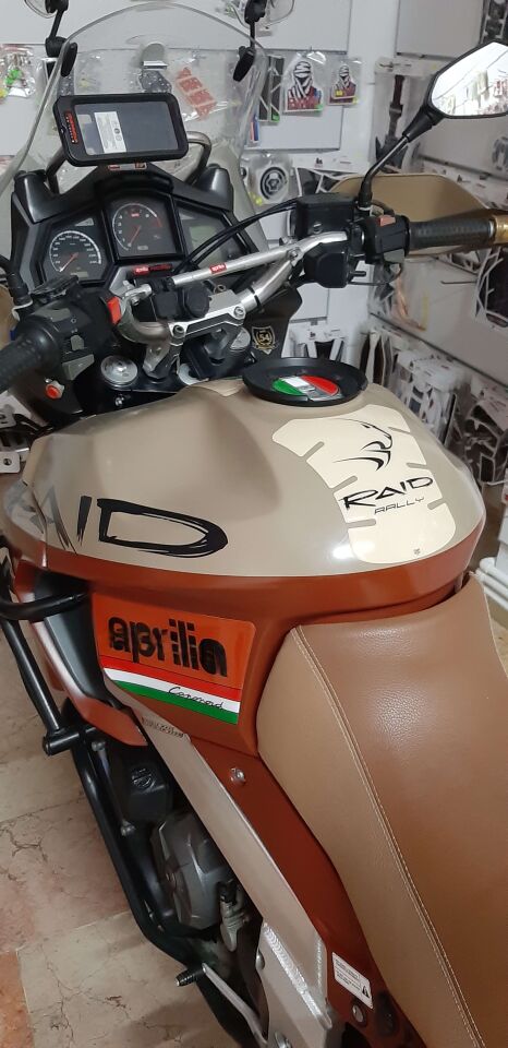 Aprilia Caponord 1000 ETV Raid Rally Tankpad Set