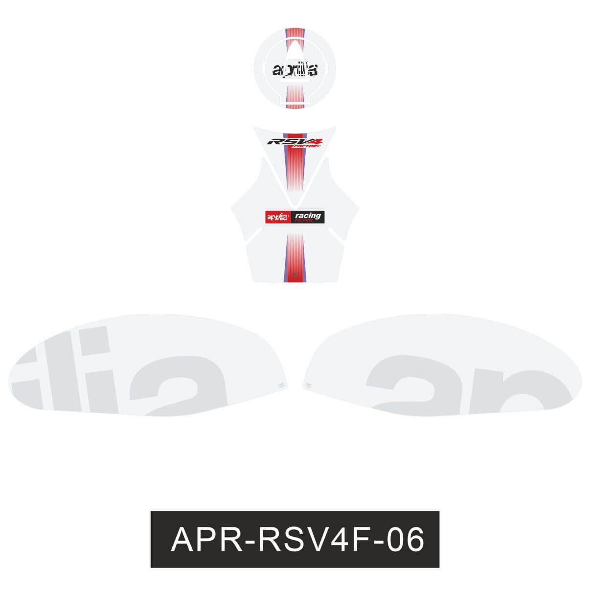Aprilia RSV4 Factory Tankpad Set 3