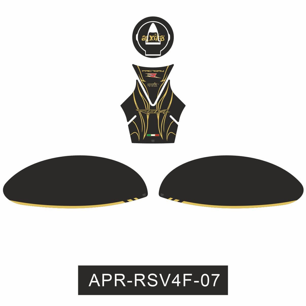 Aprilia RSV4 Factory Tankpad Set 1