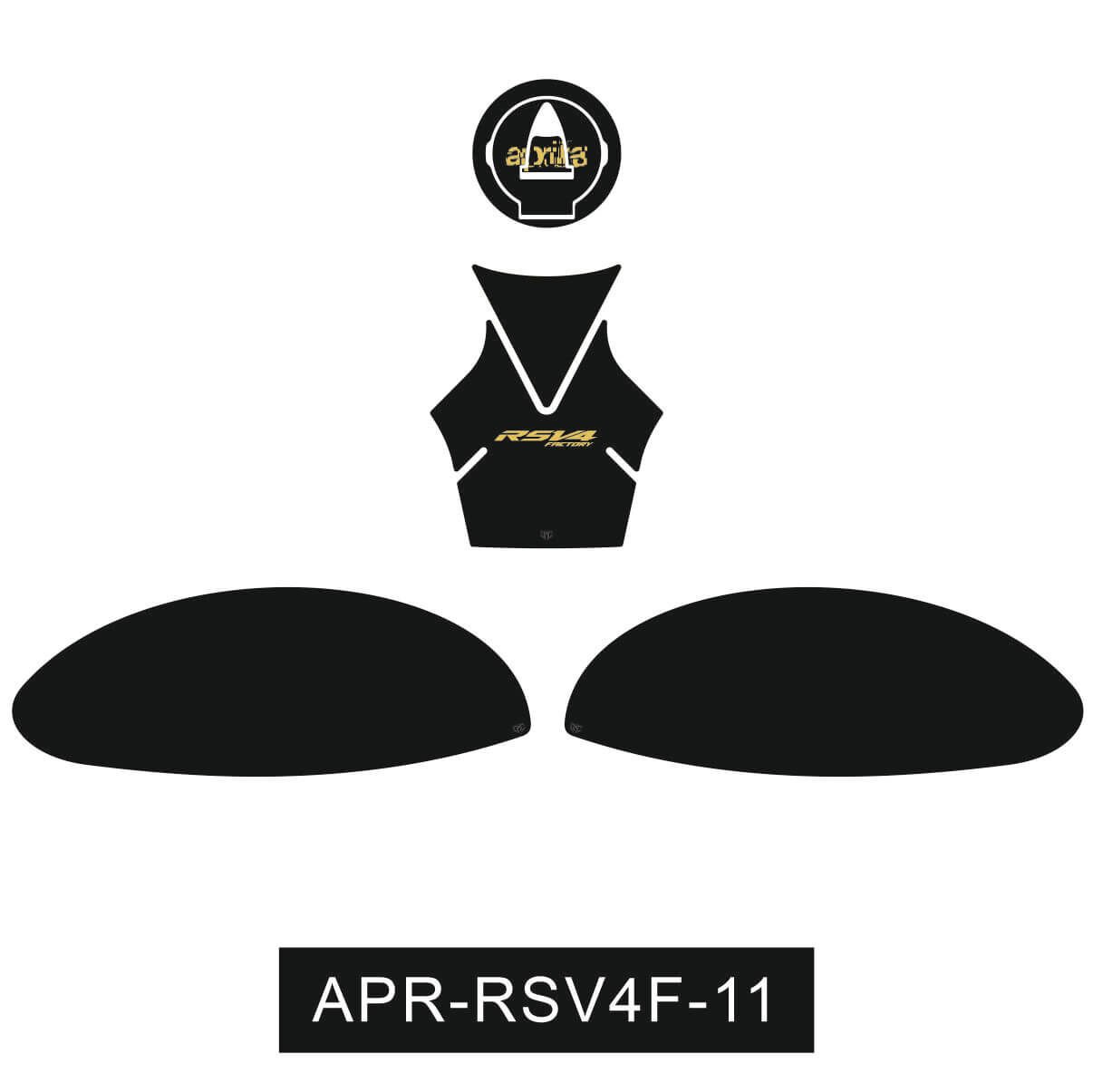 Aprilia RSV4 Factory Tankpad Set 3