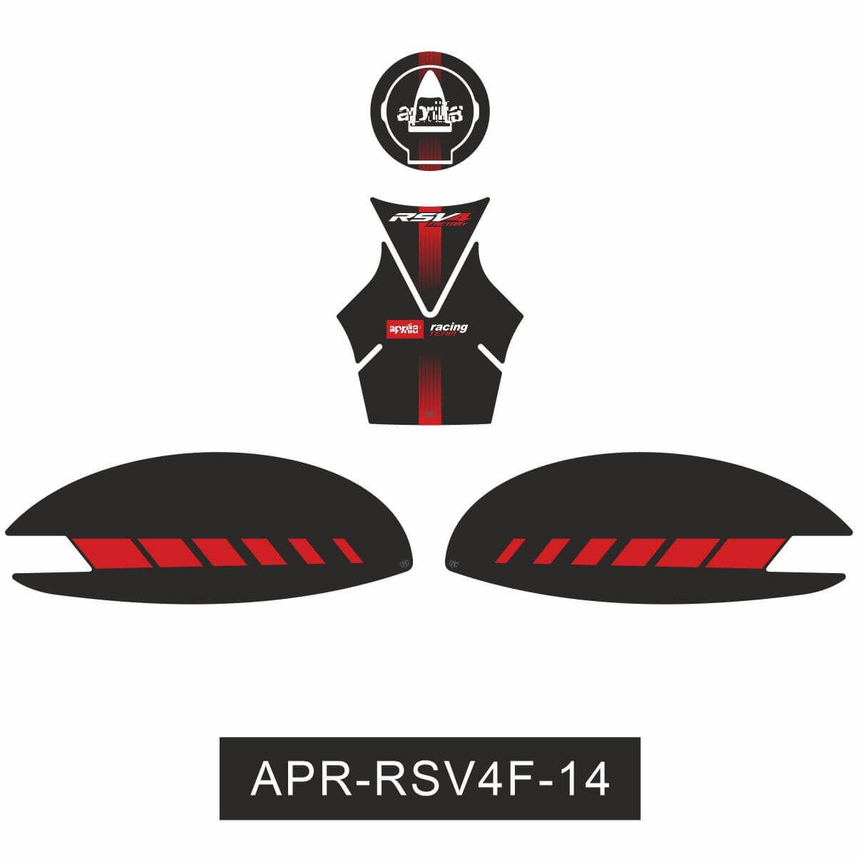 Aprilia RSV4 Factory Tankpad Set 1