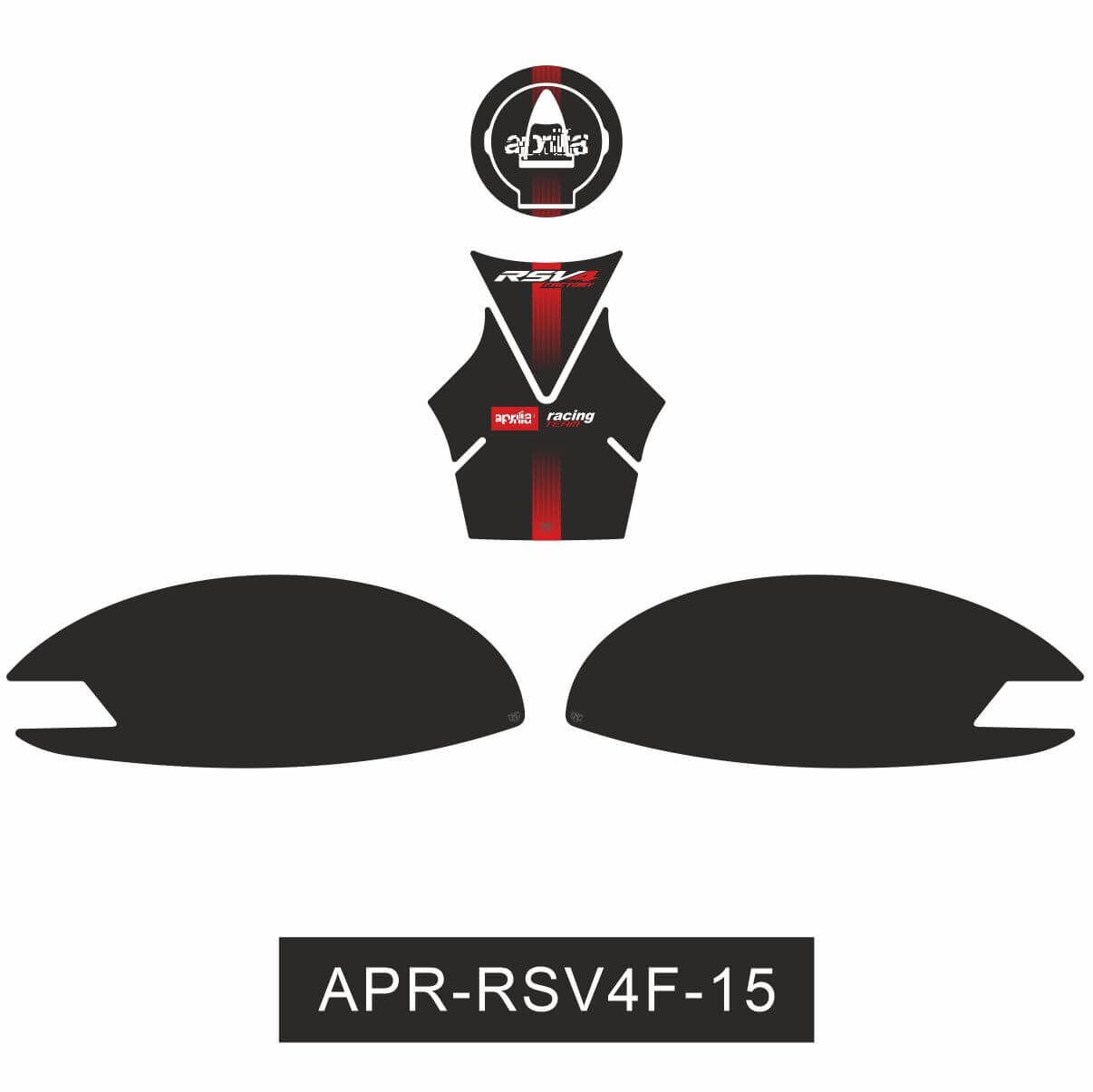 Aprilia RSV4 Factory Tankpad Set 2