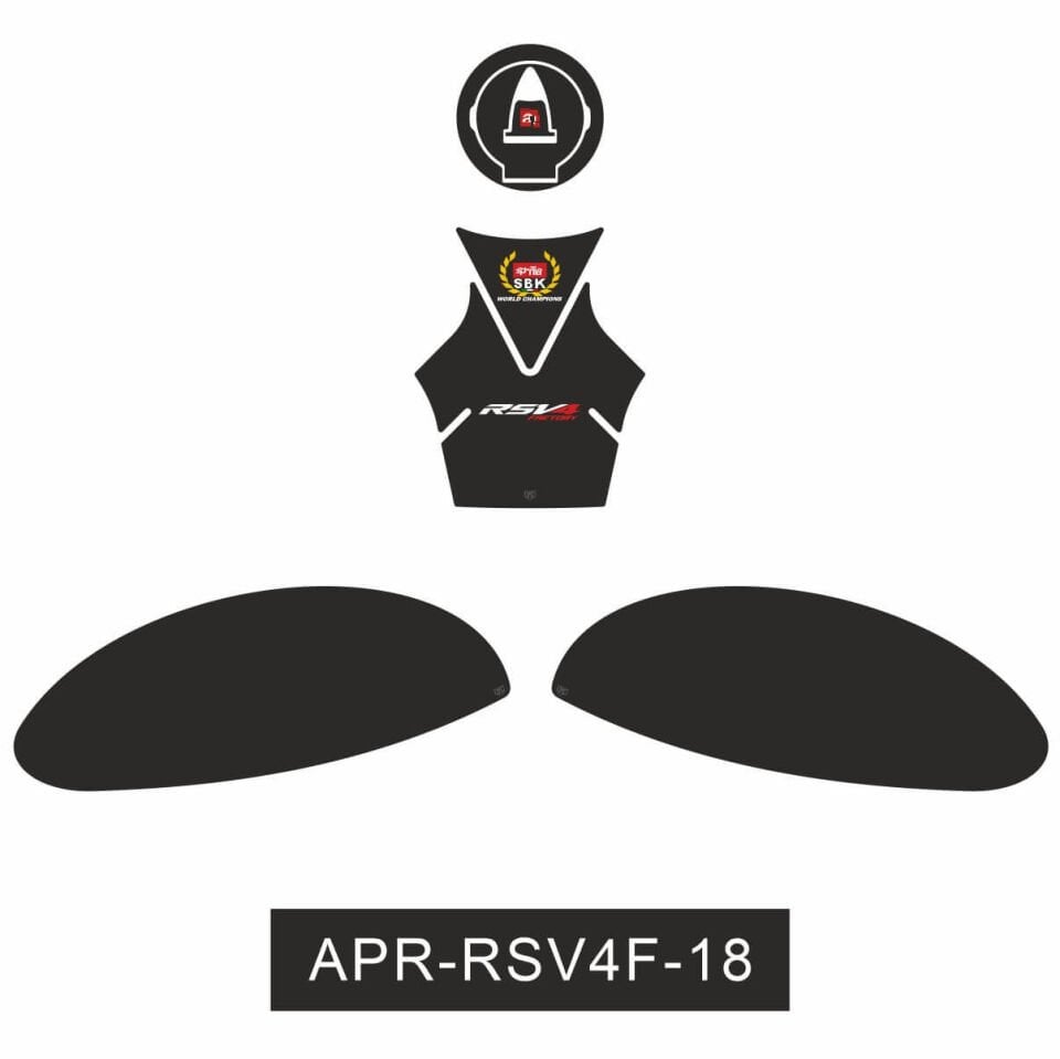 Aprilia RSV4 Factory Tankpad Set 3