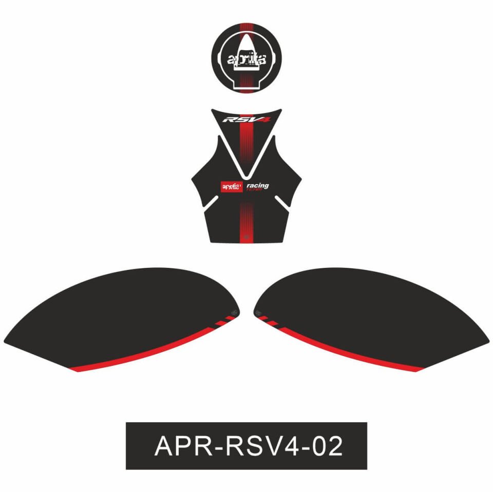 Aprilia RSV4 Tankpad Set 2