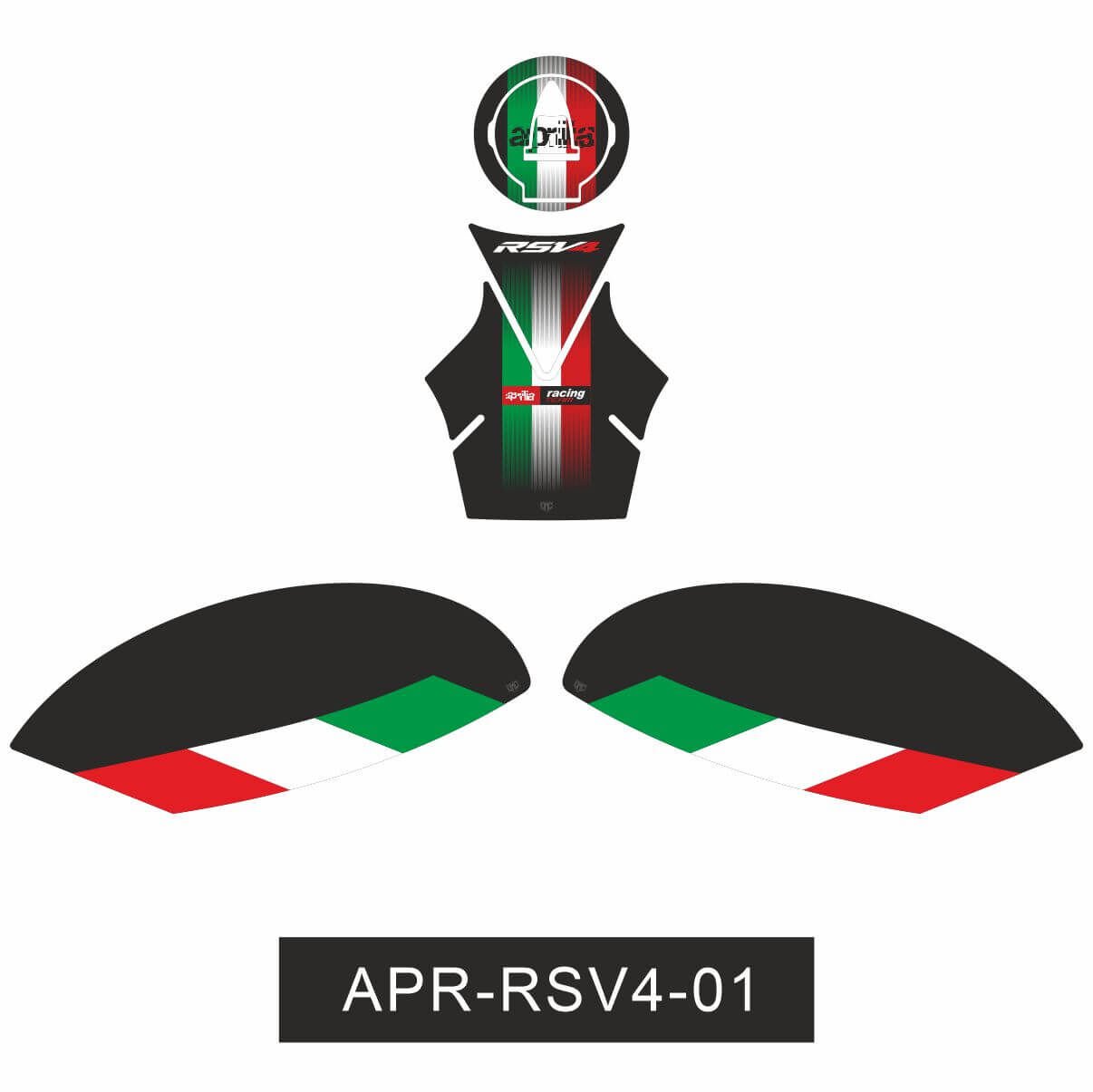 Aprilia RSV4 Tankpad Seti 1