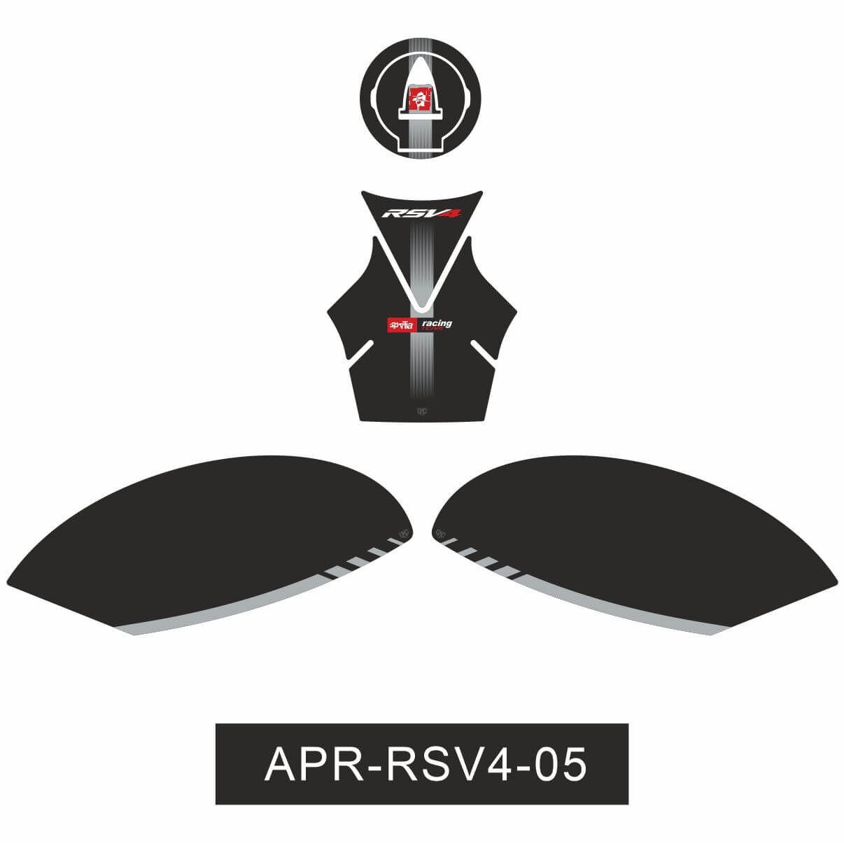 Aprilia RSV4 Tankpad Seti 2