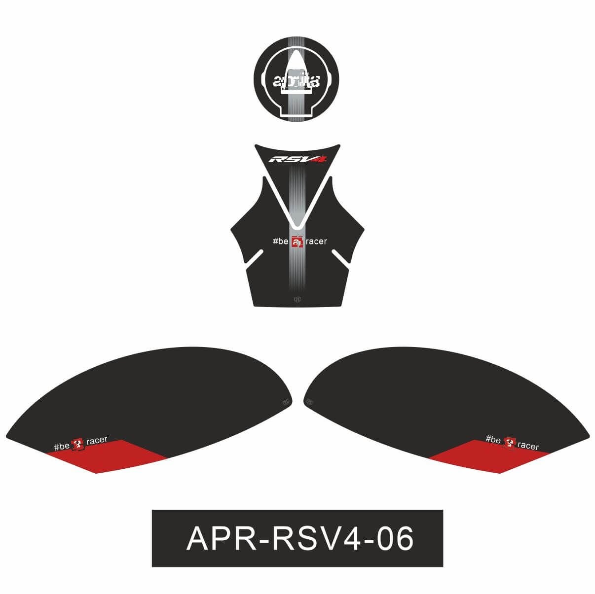 Aprilia RSV4 Tankpad Seti 3