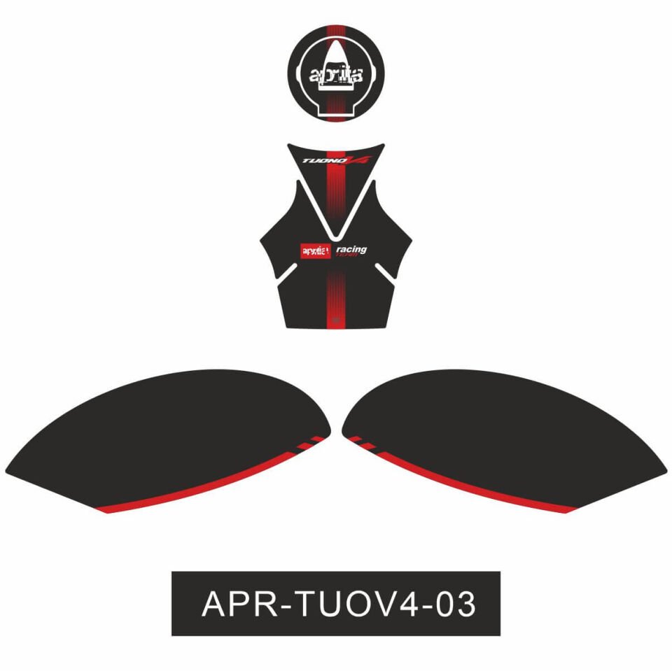 Aprilia Tuono V4 Tankpad Set 2