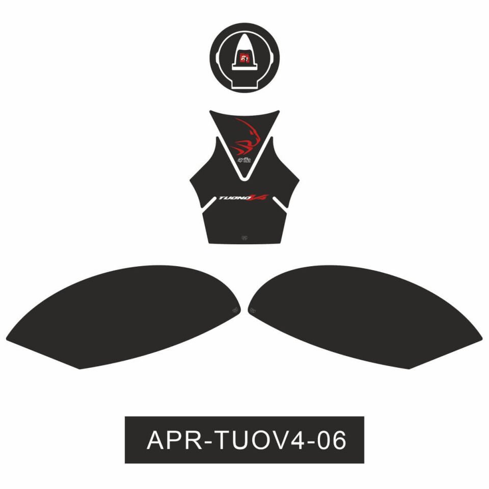 Aprilia Tuono V4 Tankpad Set 4