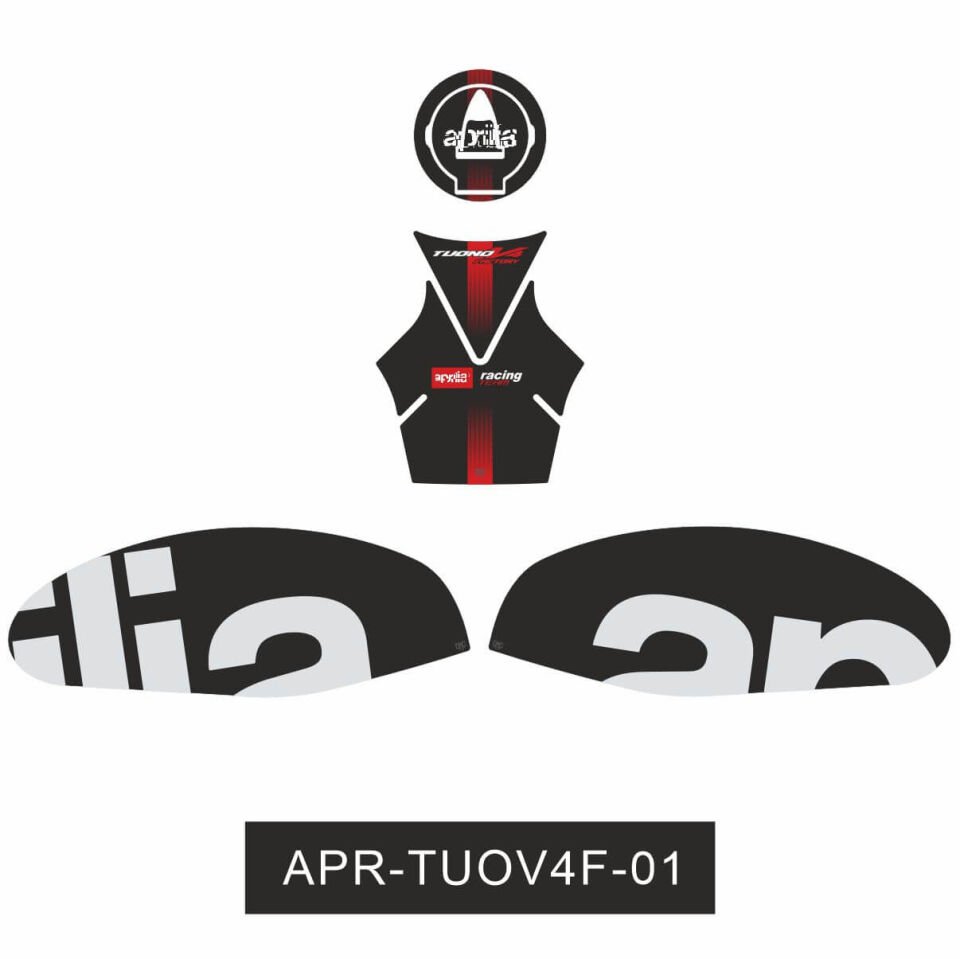 Aprilia Tuono V4 Factory Tankpad Set 1