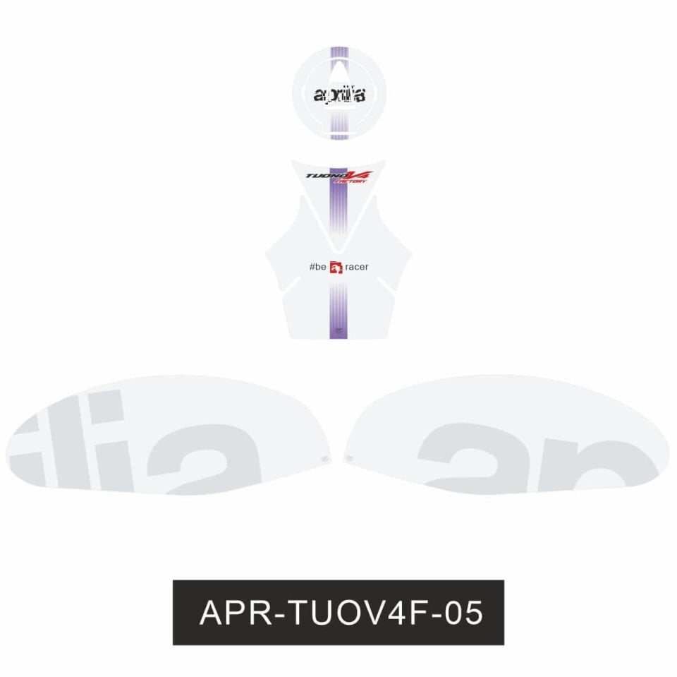 Aprilia Tuono V4 Factory Tankpad Set